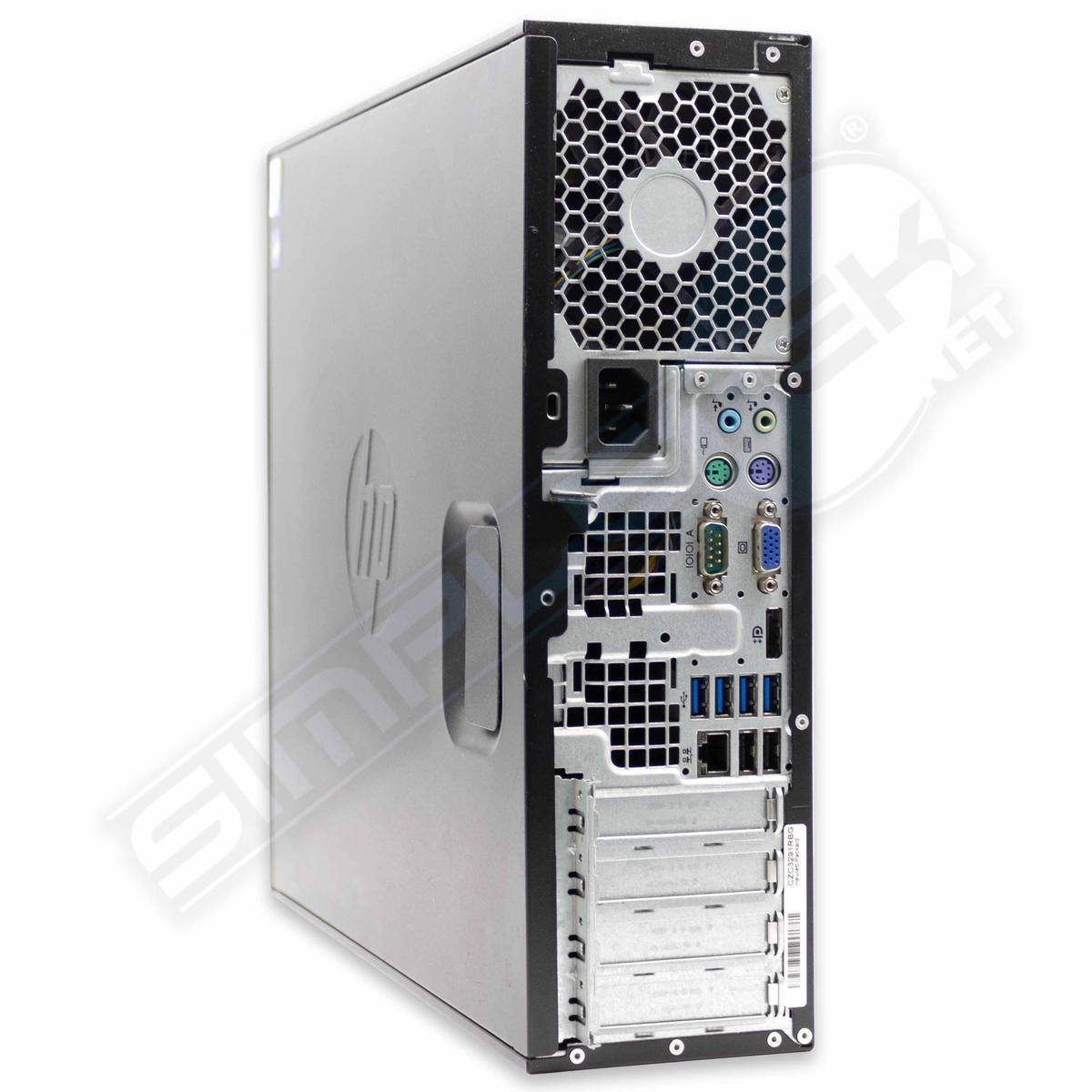 HP 6300 SFF i7 Windows 10 Pro 4GB 120GB Starr Desktop PC RS232 Seriell Dvd-Rom - Bild 3 von 5