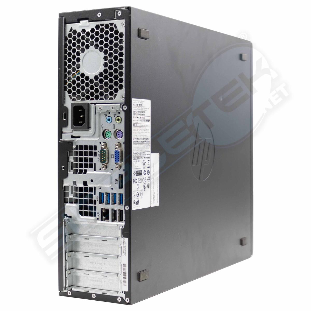 HP 6300 SFF i7 Windows 10 Pro 4GB 120GB Starr Desktop PC RS232 Seriell Dvd-Rom - Bild 4 von 5