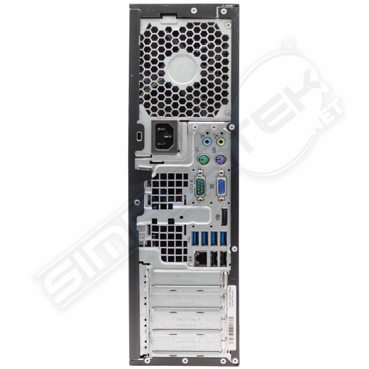 HP 6300 SFF i7 Windows 10 Pro 4GB 120GB Starr Desktop PC RS232 Seriell Dvd-Rom - Bild 5 von 5