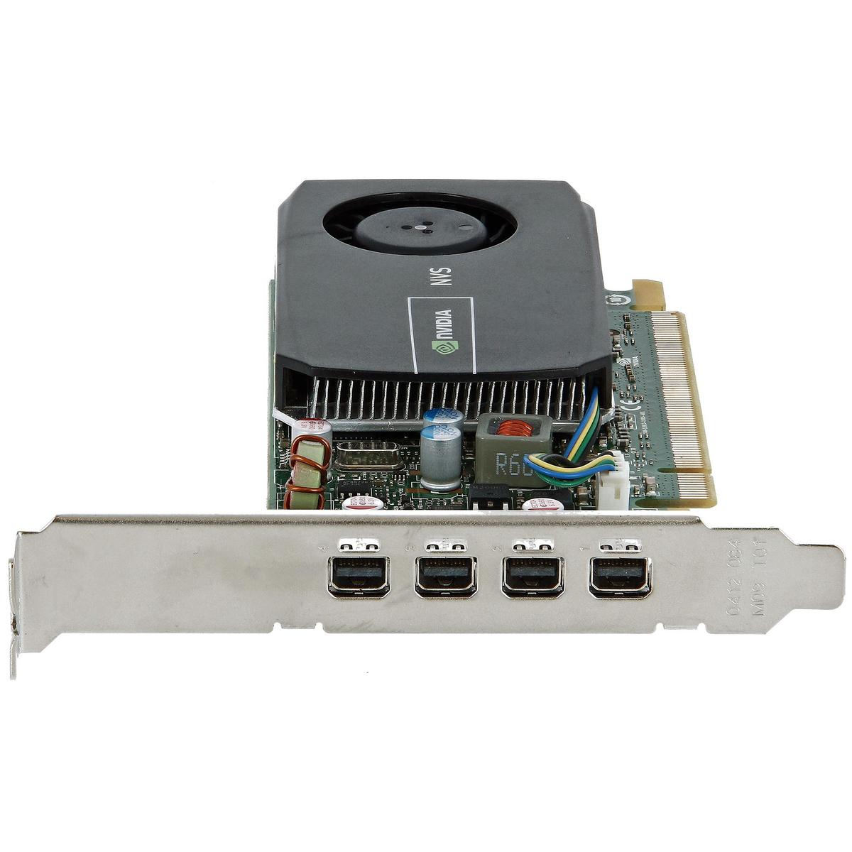 NVIDIA NVS 510 2GB GDDR3 LP Graphics Card 4 X Mini-DP Mini DisplayPort - Picture 3 of 4