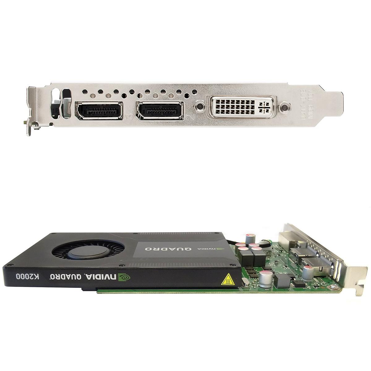 NVIDIA QUADRO K2000 2GB GDDR5 2 X DP DVI-D Editing 00JHRJ - Picture 3 of 4