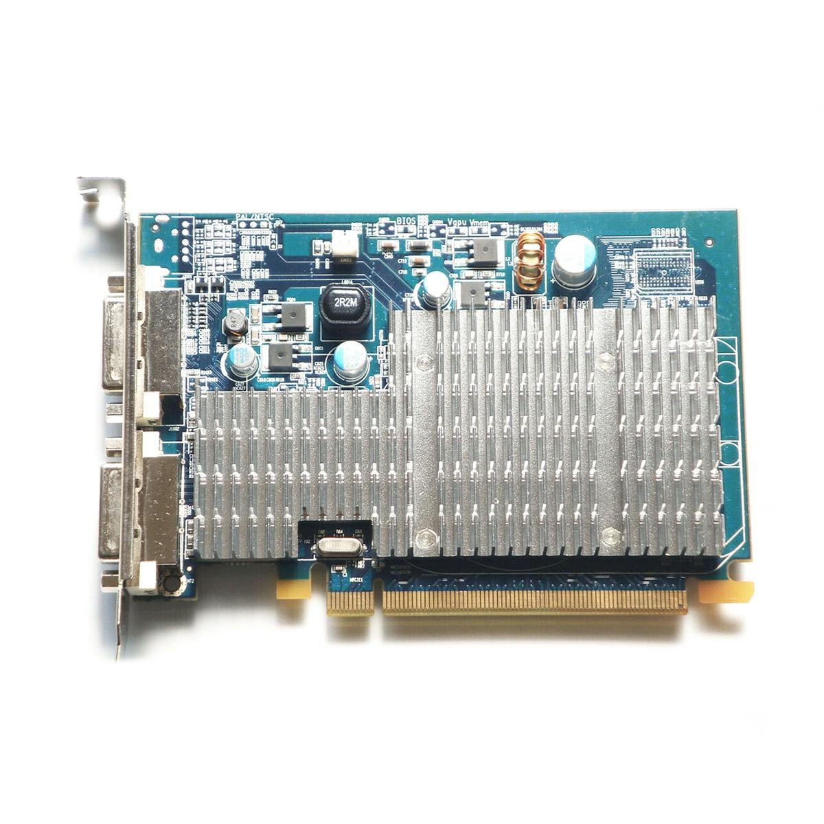 Video Card Graphics AMD Radeon HD3450 256MB DDR2 Dual Double/ - Picture 3 of 4