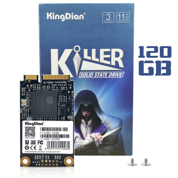 SSD 120GB MSATA KINGDIAN KILLER DE-M280 SOLID STATE DRIVE PC LAPTOP DESKTOP