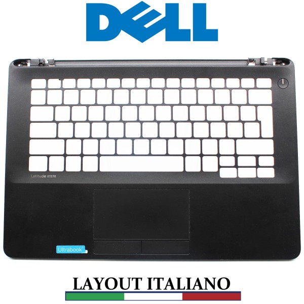 DELL E7270 0J3JJX PALMREST ITA IT TASTIERA FRAME TOUCHPAD TASTI A151FA 0K9H6Y