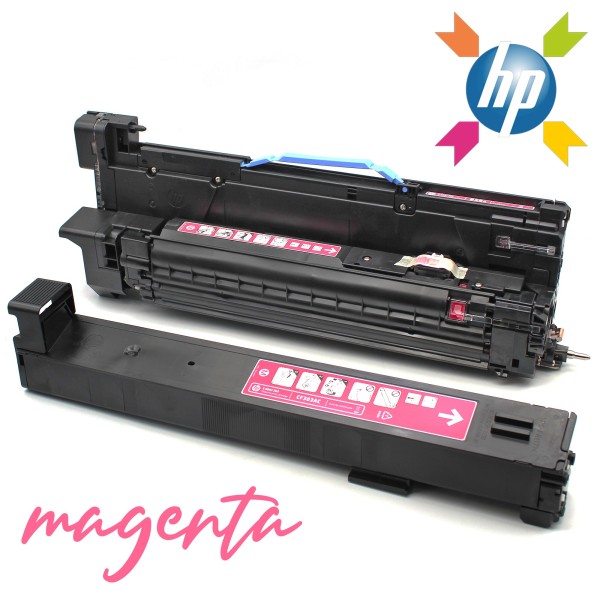 IMAGING DRUM TAMBURO MAGENTA 10% CF365A 828A + CARTUCCIA TONER CF303AC MFP M880