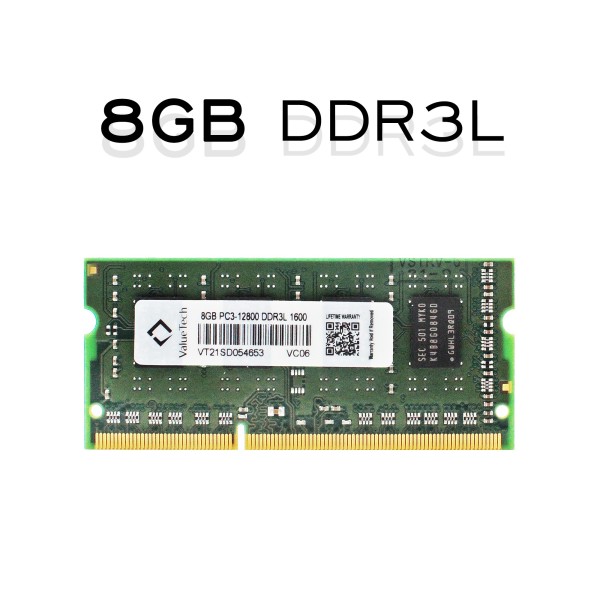 MEMORIA RAM DDR3L SODIMM NOTEBOOK LAPTOP 8GB PC3-12800 1600MHZ COMPUTER