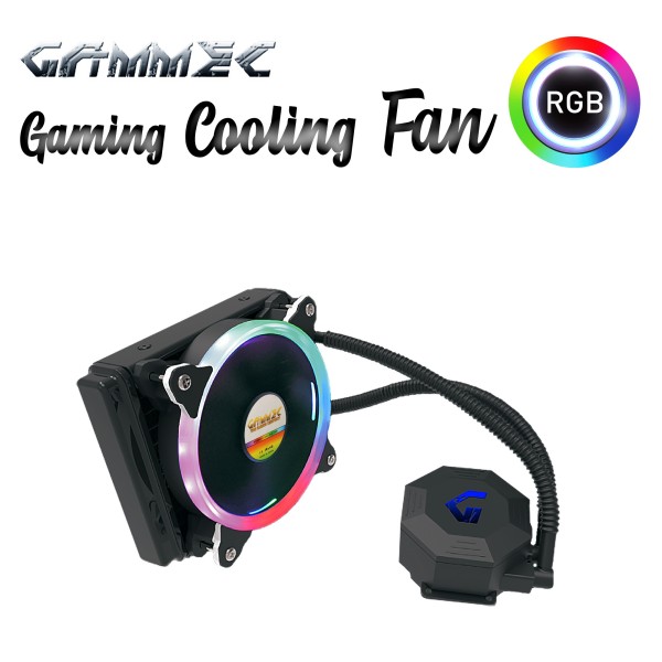 DISSIPATORE A LIQUIDO GAMING CPU RGB INTEL LGA 775 1156 1155 1150 1151 AMD AM3