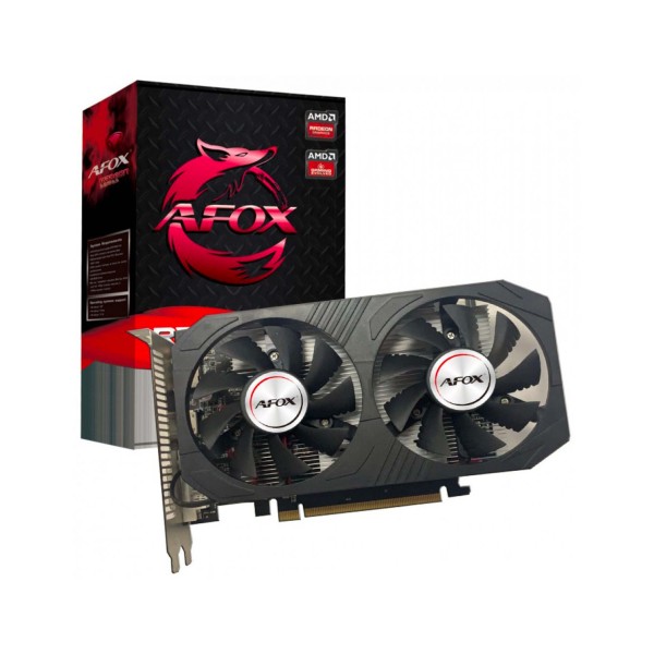 SCHEDA VIDEO AFOX RADEON RX550 GRAFICA 4GB DDR5 GAMING AMD DVI DP HDMI