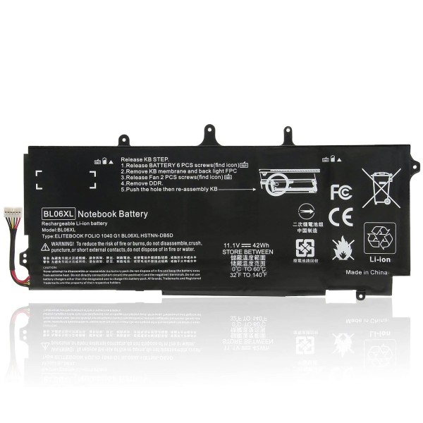 BATTERIA HP BL06 BL06XL 1040 G0 G1 G2 HSTNN-DB5D HSTNN-IB5D HSTNN-W02C F0G82AV