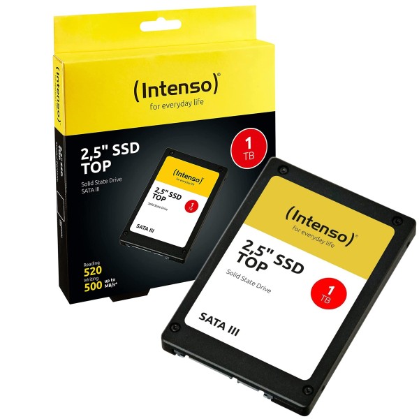 SSD 2,5" 1TB INTENSO SATA III INTERNO HARD DISK ALLO STATO SOLIDO NOTEBOOK PC