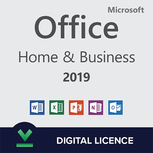 LICENZA SOFTWARE MICROSOFT OFFICE HOME & BUSINESS 2019 ESD 32/64 BIT