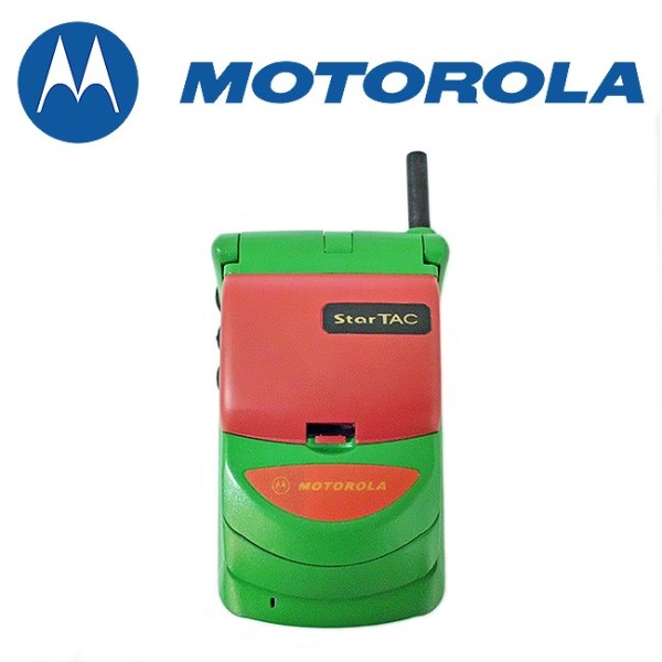 motorola startac 308c muticolor edition rossoverde