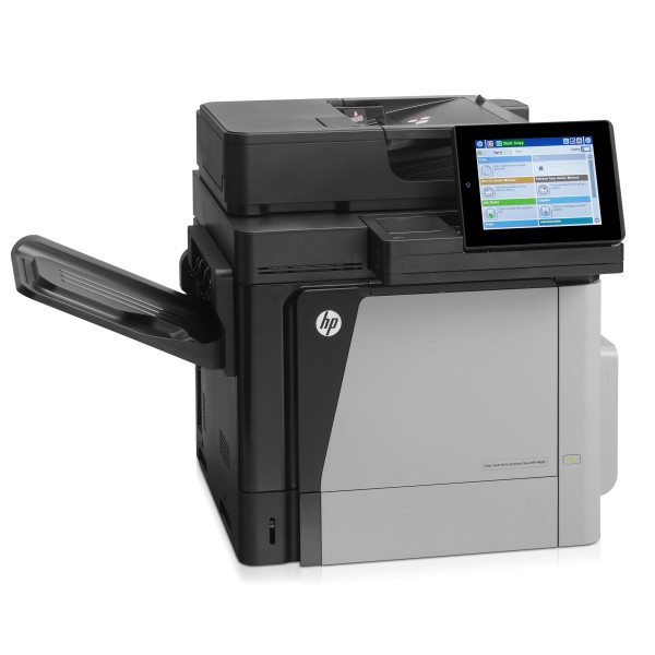 HP COLOR LASERJET ENTERPRISE M680dn MFP STAMPANTE A4 COLORI BIANCO