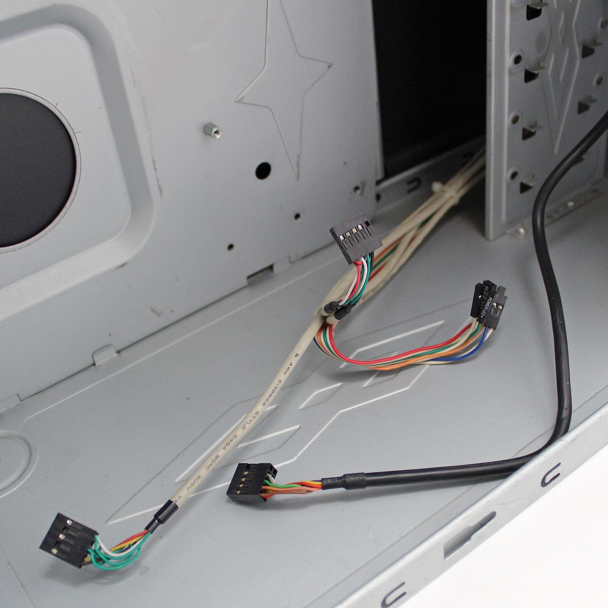 Case ATX Matx Miniitx mid Tower Desktop Computer Cabinet Chassis Frame 7 X PCI - Picture 6 of 7