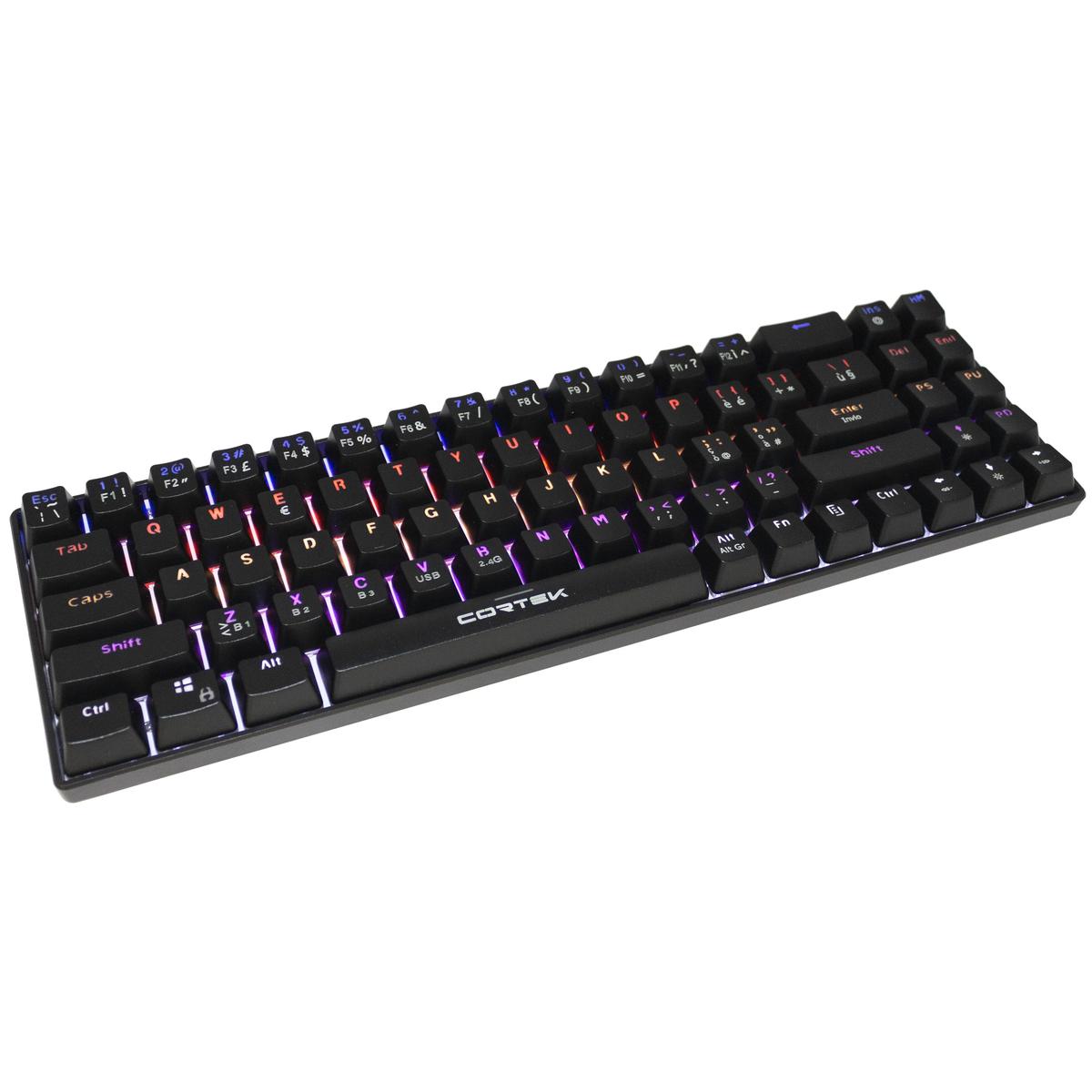 Keyboard Mechanical Mens Gaming RGB Game Wireless Wifi Bluetooth Wired 3 IN - Picture 3 of 6