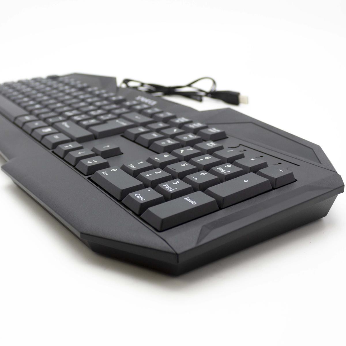 Kit Optical Mouse And Keyboard RGB Layout Italian Multimedia 3200DPI Gaming - Picture 8 of 9