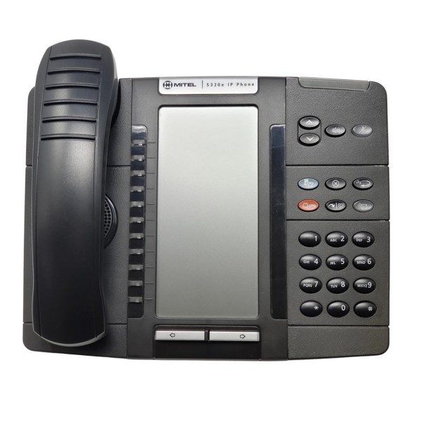 MITEL 5320e IP PHONE TELEFONO POE AZIENDALE UFFICIO A CORNETTA VOIP LCD SCHERMO