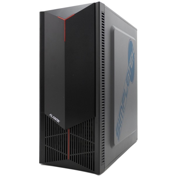 CASE CABINET ATX ALANTIK CASA62 CON ALIMENTATORE 500W USB 3.0 PC GAMING UFFICIO