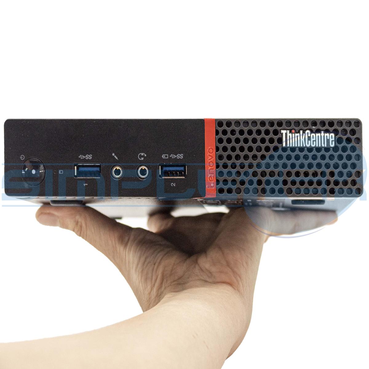 Mini Desktop Computer Desktop Lenovo M900 i5 3,1GHz Windows 10 pro Kit 8GB SSD - Picture 3 of 8