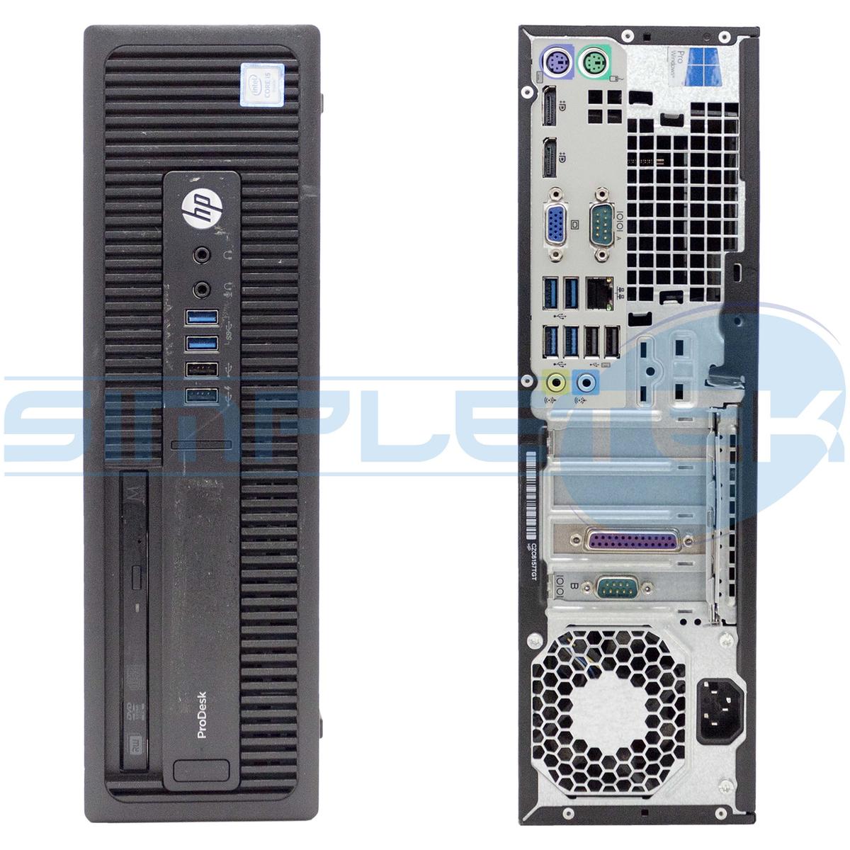 PC Computer Desktop HP Prodesk 600 G2 i5 6500 Windows 10 Pro 16 GB 240 GB SSD - Bild 2 von 3