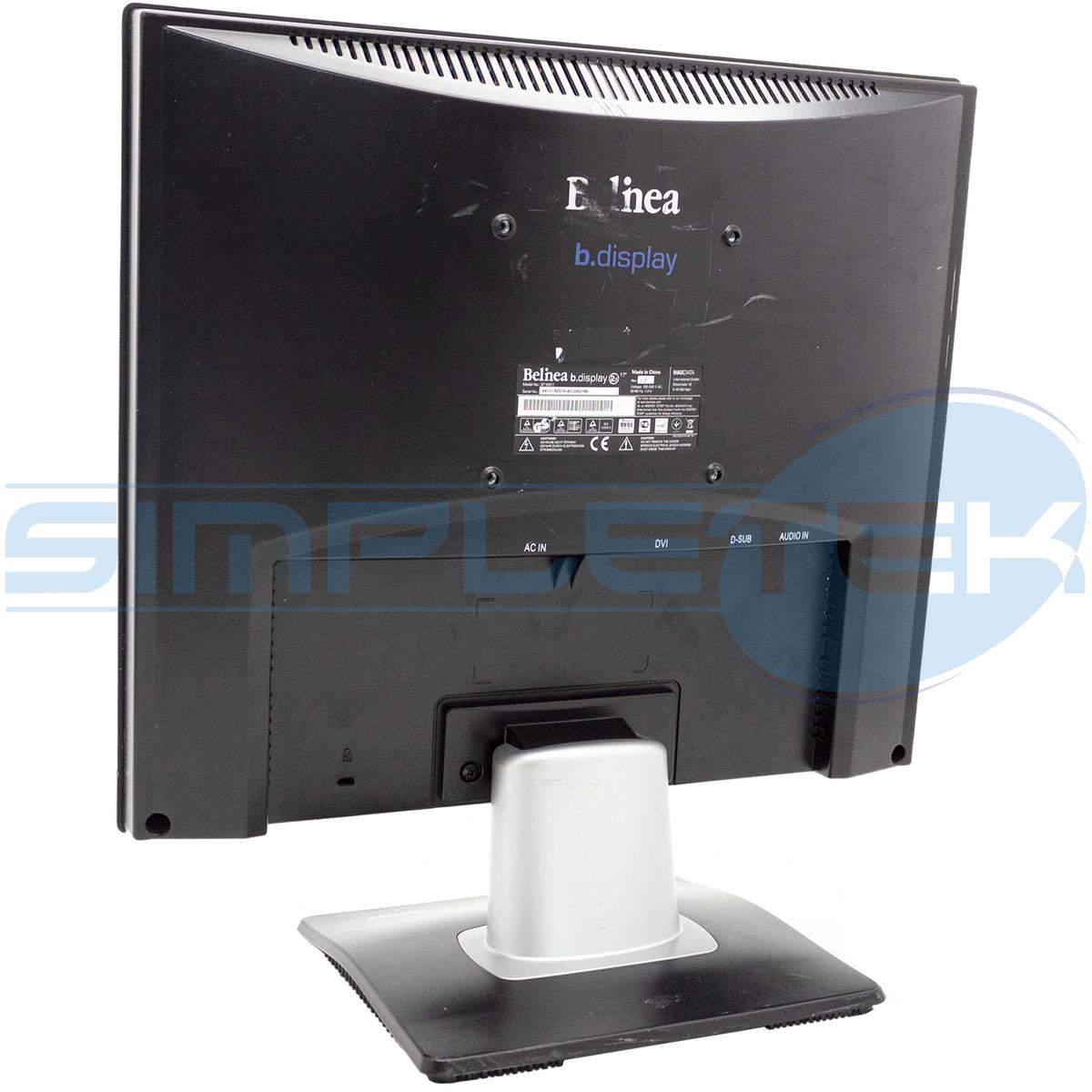 Belinea Bt10011 Bildschirm LCD Display 17 " 4:3 VGA DVI Multi Aufbereitet - Bild 3 von 6