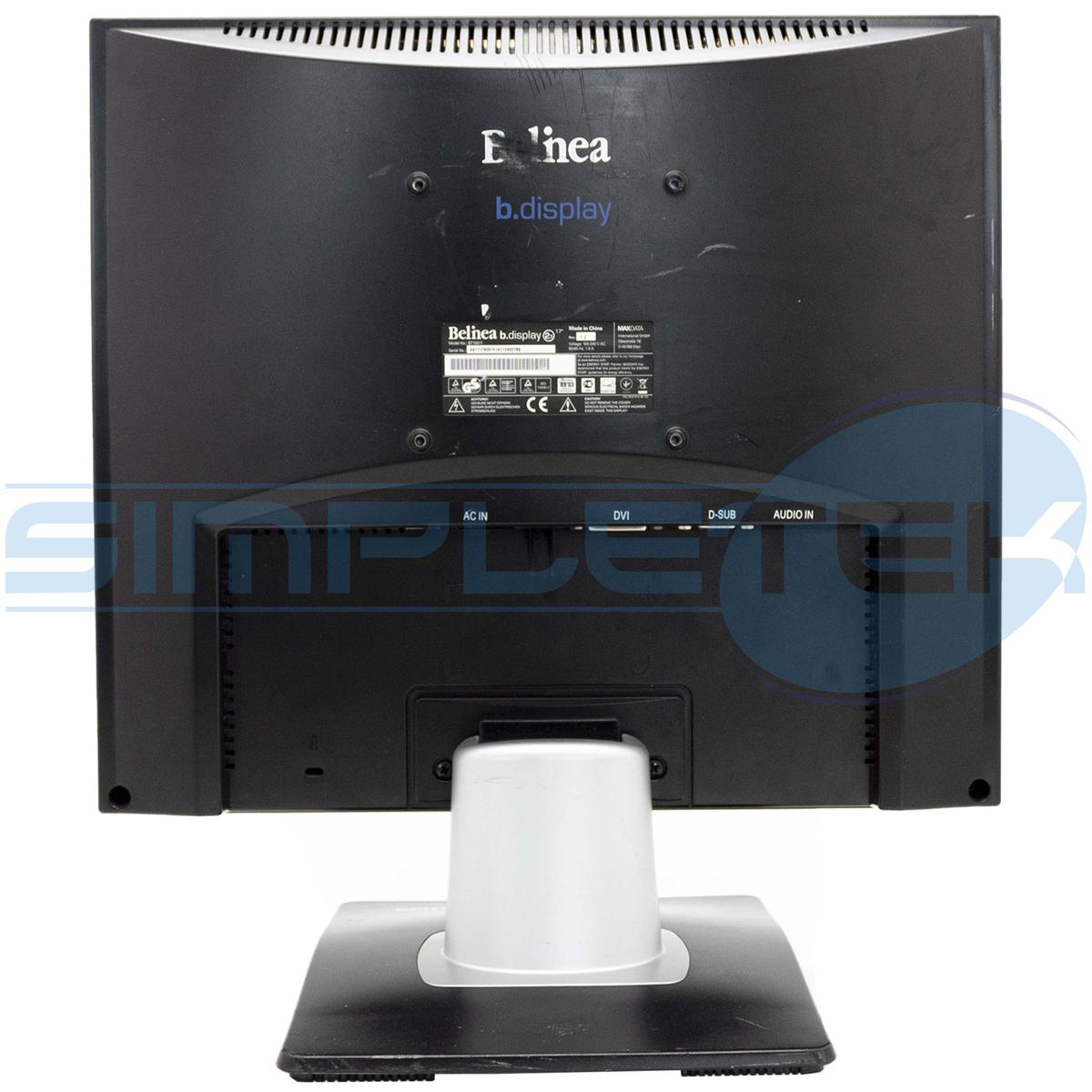 Belinea Bt10011 Bildschirm LCD Display 17 " 4:3 VGA DVI Multi Aufbereitet - Bild 5 von 6