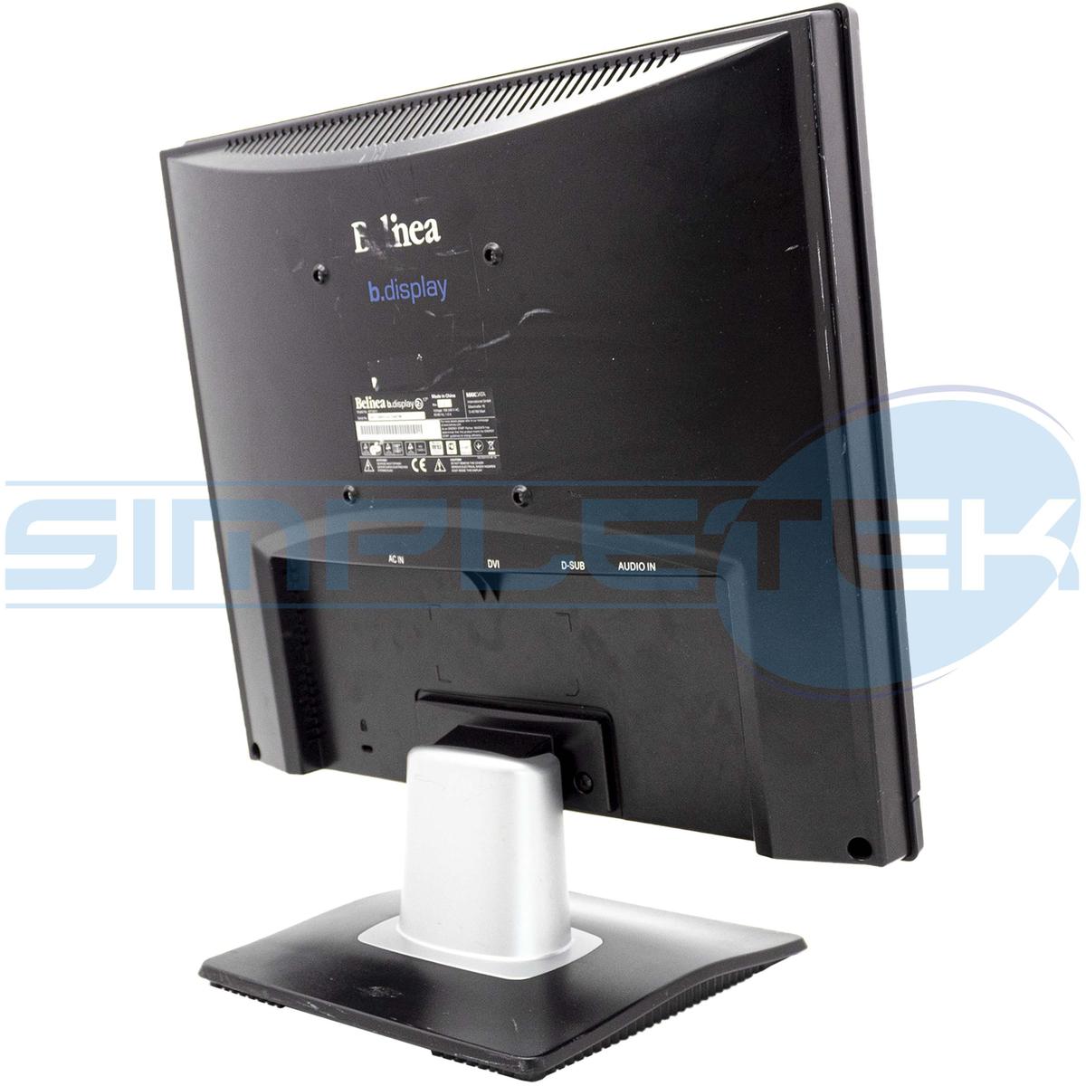Belinea Bt10011 Bildschirm LCD Display 17 " 4:3 VGA DVI Multi Aufbereitet - Bild 6 von 6
