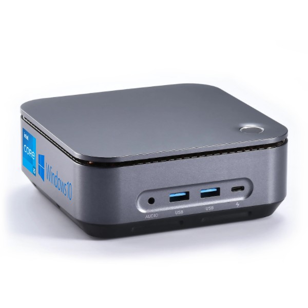 MINI PC i5 1135G7 COMPUTER FISSO TV BOX WINDOWS 10 PRO WIFI + BT HDMI VESA M.2