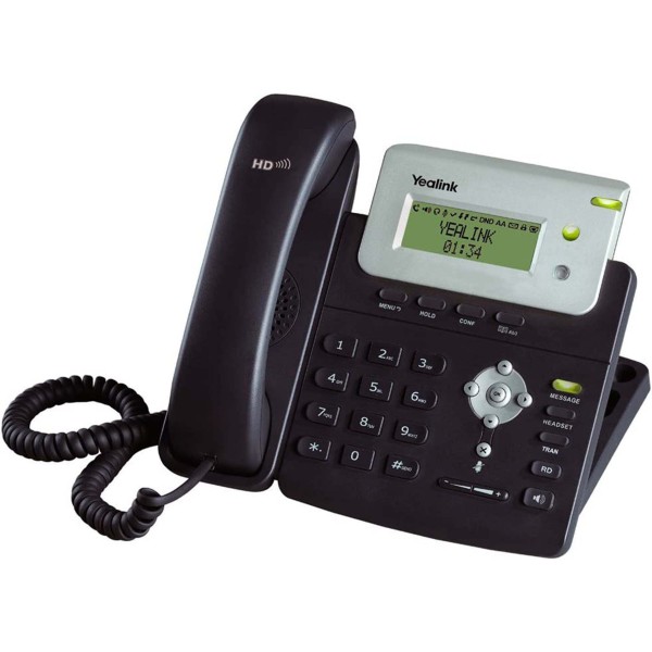 YEALINK ENTERPRISE IP PHONE SIP-T20P TELEFONO POE SIP VOIP CORNETTA CENTRALINO