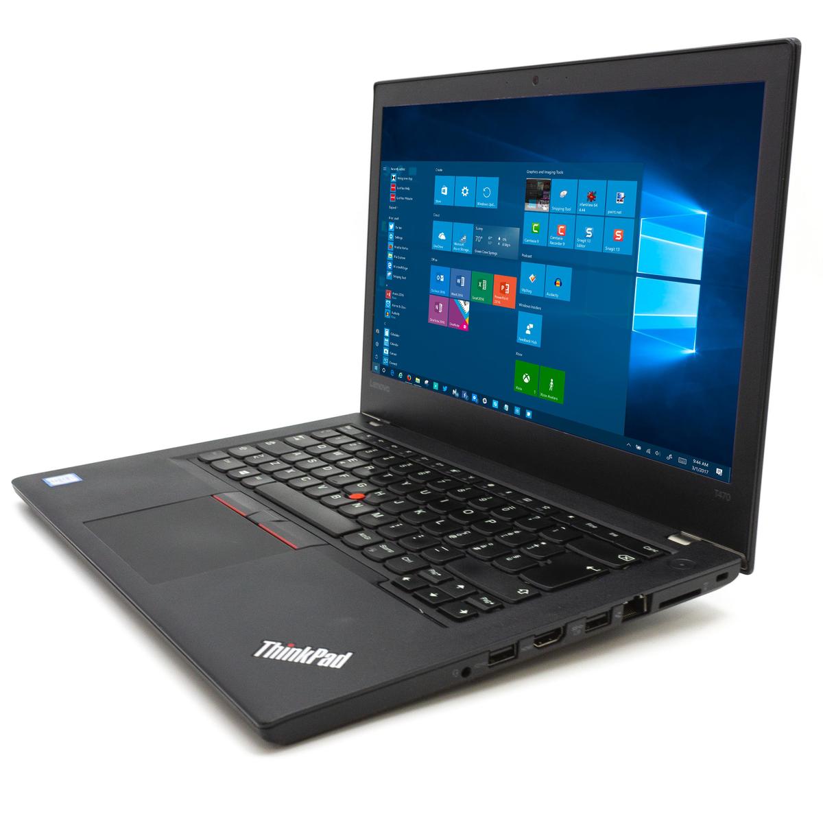 Lenovo T470 i5 14" Touchscreen Windows 10 Notebook Portátil RAM 8GB SSD 480GB - Imagen 7 de 8