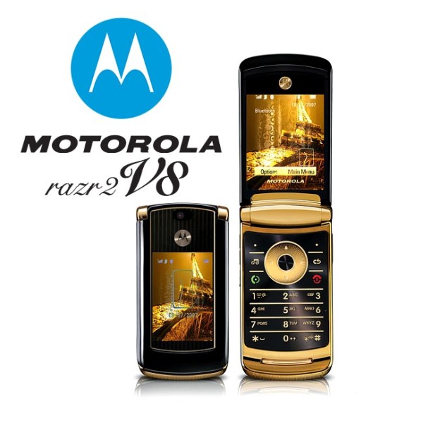 telefono cellulare motorola razr2 v8 luxury gold bluetooth