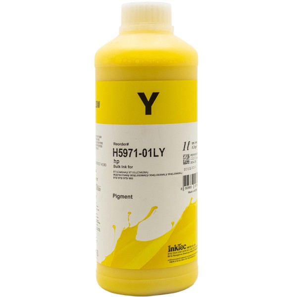 INCHIOSTRO RICARICA CARTUCCIA CARTUCCE INCHIOSTRI GIALLO HP 970XL 971XL X576/1000ML