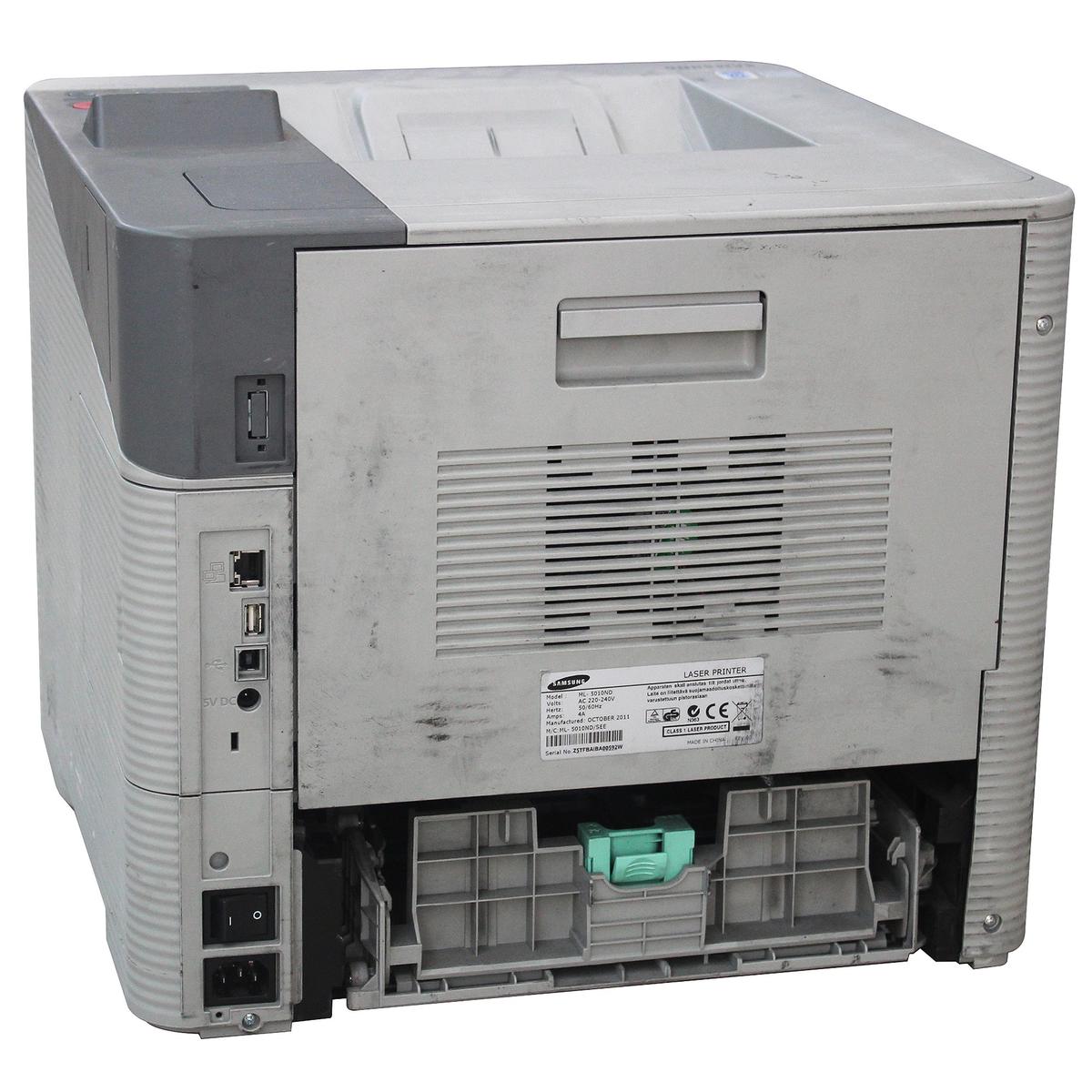 Laser Printer B/N Monochrome Samsung ML-5010ND Toner USB Ethernet Network - Picture 3 of 5