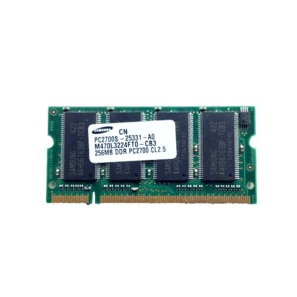 SAMSUNG M470L3224FT0-CB3 RAM SDRAM MEMORIA BANCO MODULO DDR1 DDR1 256MB 333MHZ