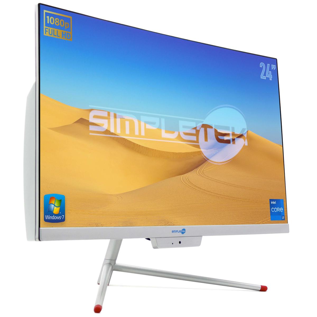 Aio Tout en Un i7 24 " Full HD Victoire 7 RAM 16GB SSD 960GB Ordinateur PC Fixes - Photo 4/13