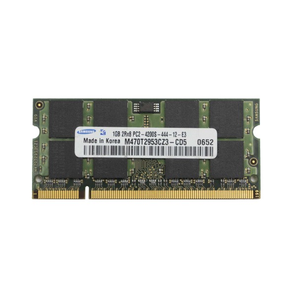 SAMSUNG M470T2953CZ3-CD5 1GB MHZ PC2 DDR2 533MHZ SODIMM MEMORIA BANCO MODULO RAM