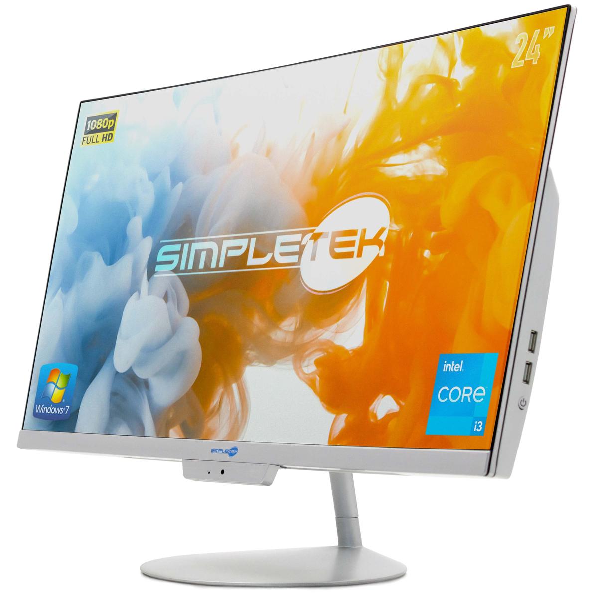 Aio Tout en Un i3 24 " Full HD Victoire 7 RAM 4GB SSD 120GB Ordinateur PC Fixes - Photo 2/11