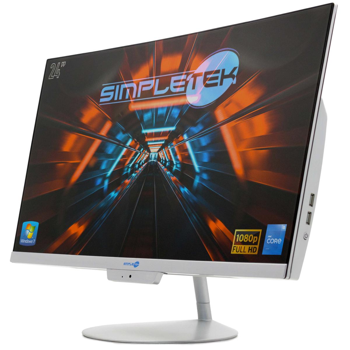 Aio All IN One i5 24 " Full HD Win 7 RAM 4GB SSD 120GB PC Desktop Computer Bend - Picture 2 of 11