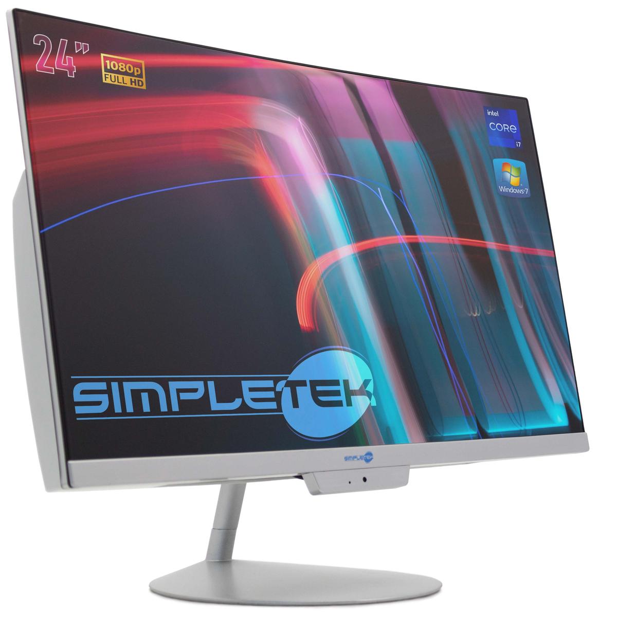 Aio Tout en Un i7 24 " Full HD Victoire 7 RAM 4GB SSD 120GB Ordinateur PC Fixes - Photo 3/11