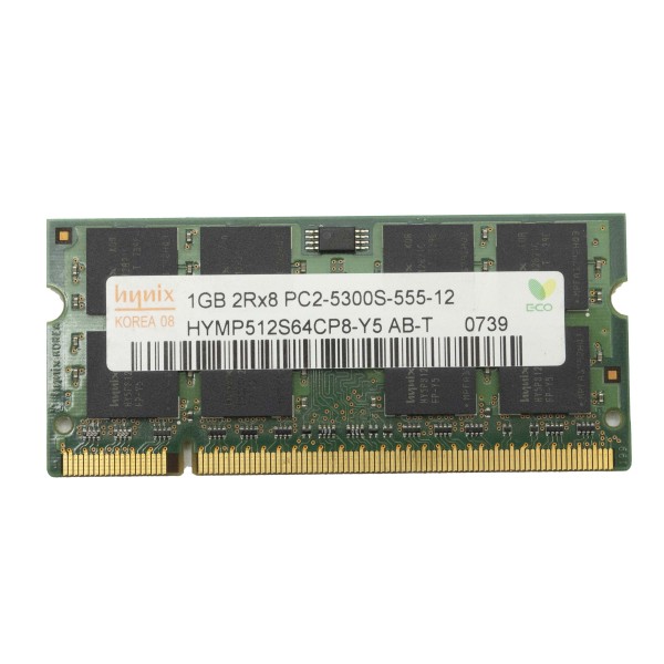 HYNIX HYMP512S64CP8-Y5 AB-T 1GB PC2 DDR2 667MHZ SODIMM MEMORIA BANCO MODULO RAM