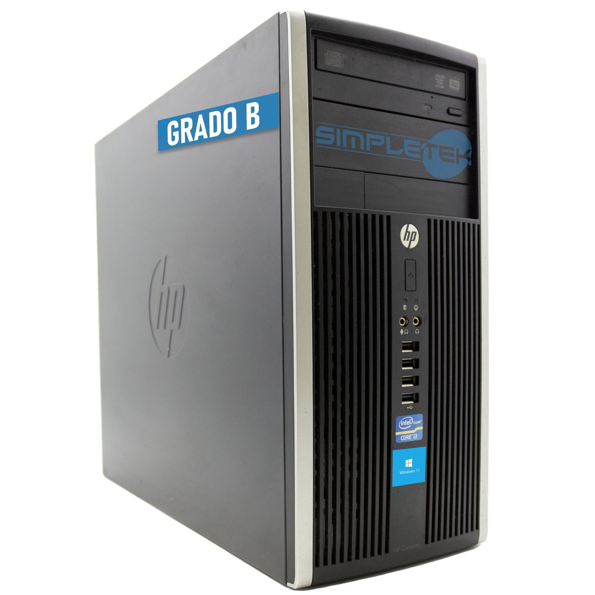 HP 6200 Pro MT i3 RAM 16GB SSD 240GB Gpu 1GB Desktop Computer Mini Tower WIN11
