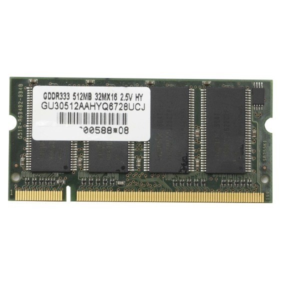 GU30512AAHYQ6728UCJ 512MB 333MHZ DDR DDR1 SODIMM MEMORIA BANCO MODULO RAM