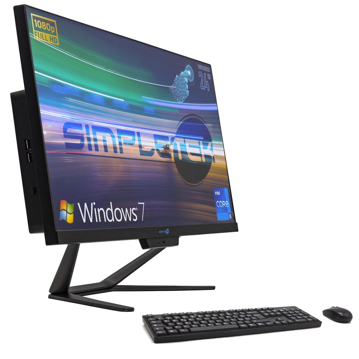 Aio All IN One Touch Screen i5 8GB 480GB 24 " HD Win 7 PC Computer/Touchscreen