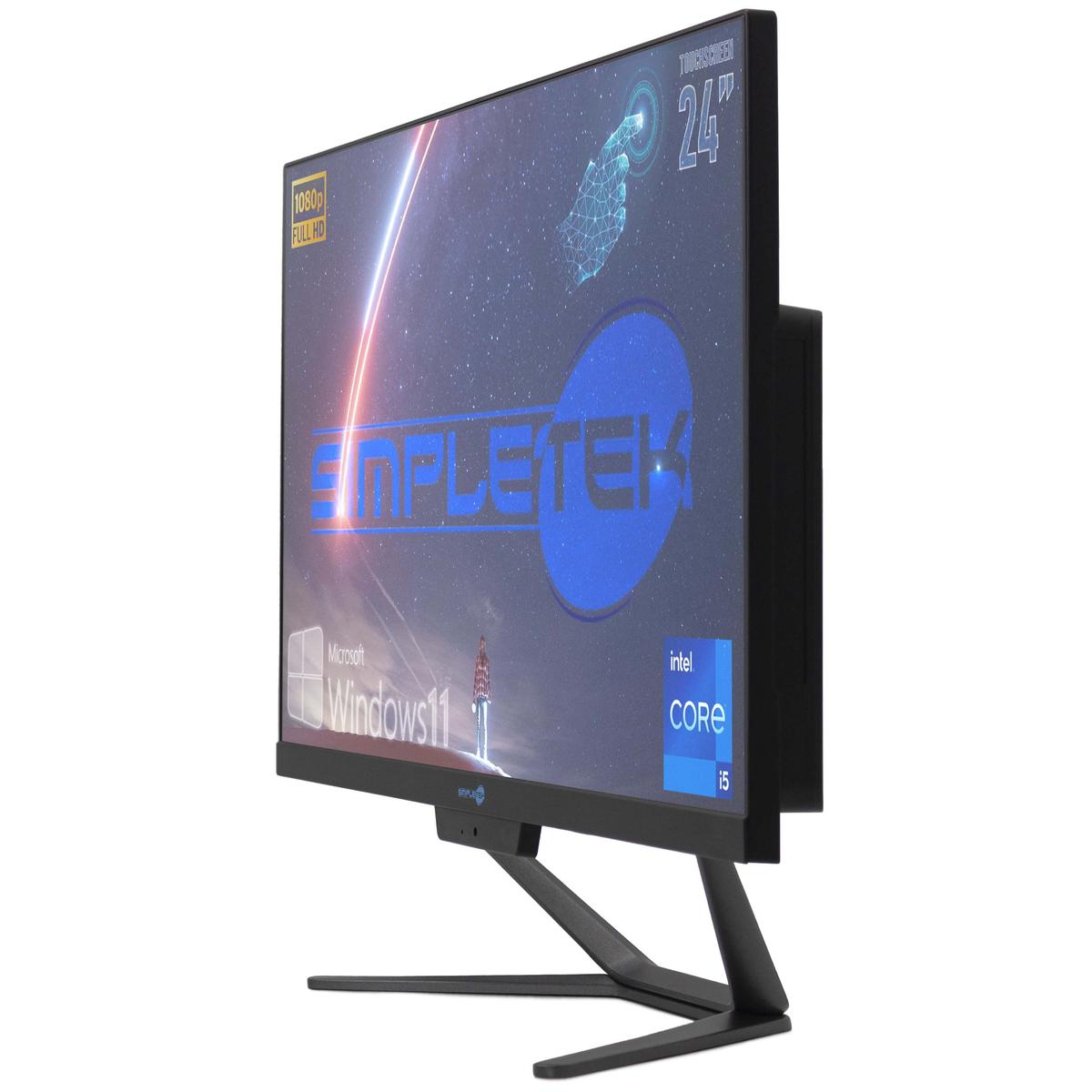 AIO ALL IN ONE TOUCH SCREEN i5 16GB 2TB 24" HD WIN11 PC COMPUTER TOUCHSCREEN - Foto 4 di 11