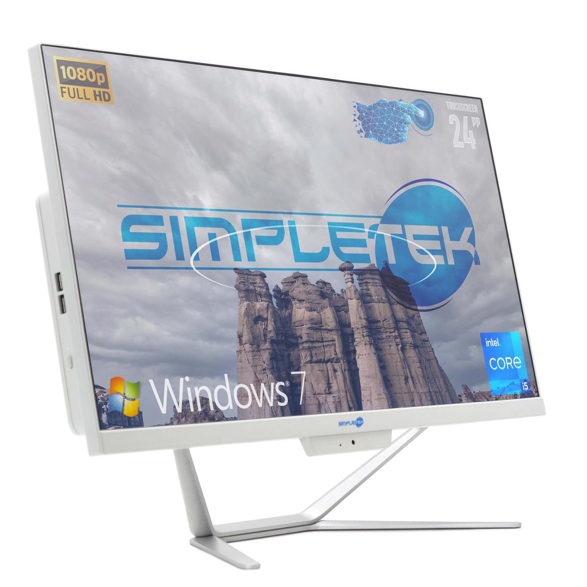 Aio All IN One Touch Screen i5 16GB 2TB 24 " HD Win 7 PC Computer/Touchscreen - Picture 2 of 11