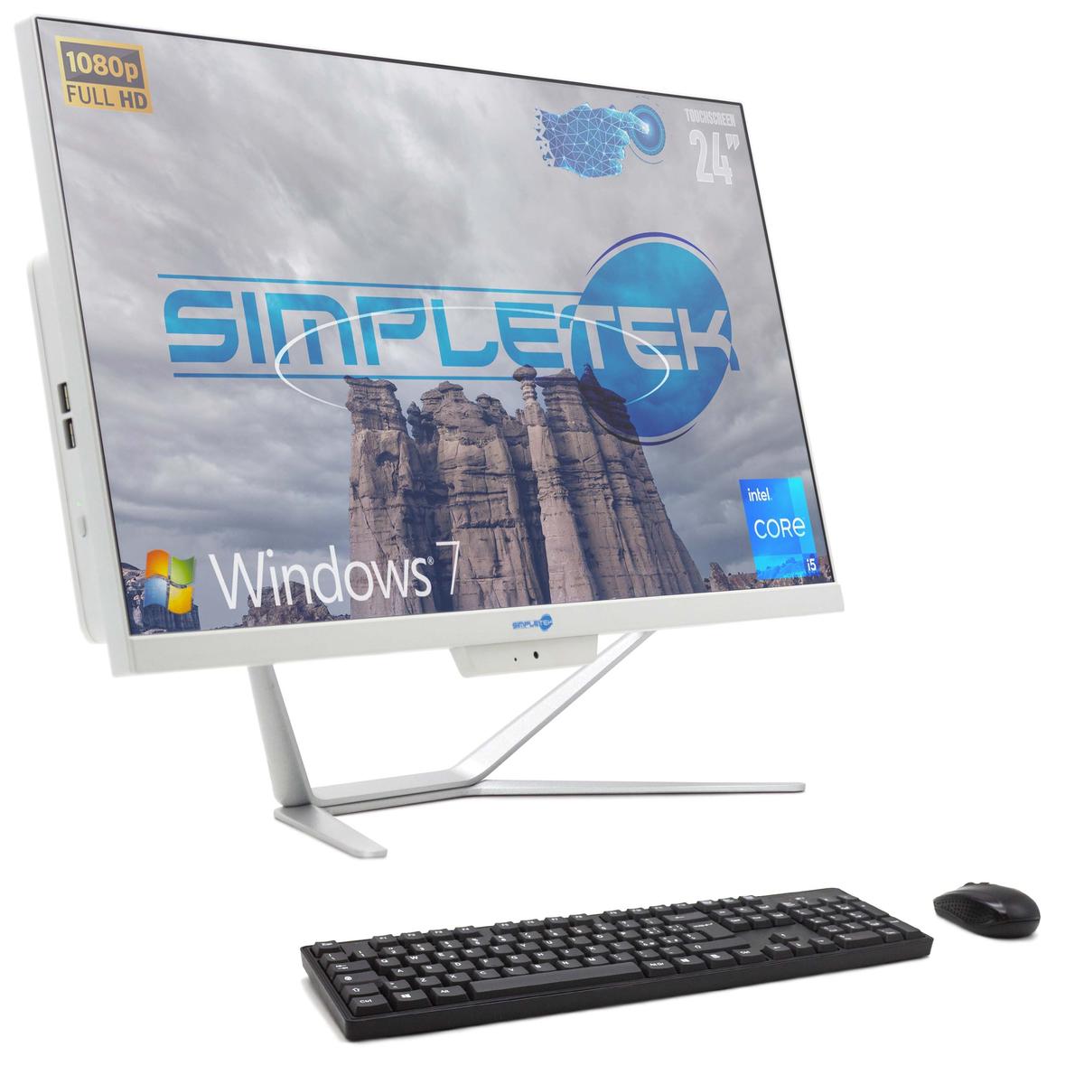 Aio All IN One Touch Screen i5 16GB 2TB 24 " HD Win 7 PC Computer/Touchscreen