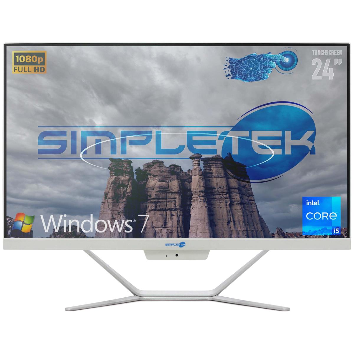 Aio All IN One Touch Screen i5 16GB 2TB 24 " HD Win 7 PC Computer/Touchscreen - Picture 3 of 11