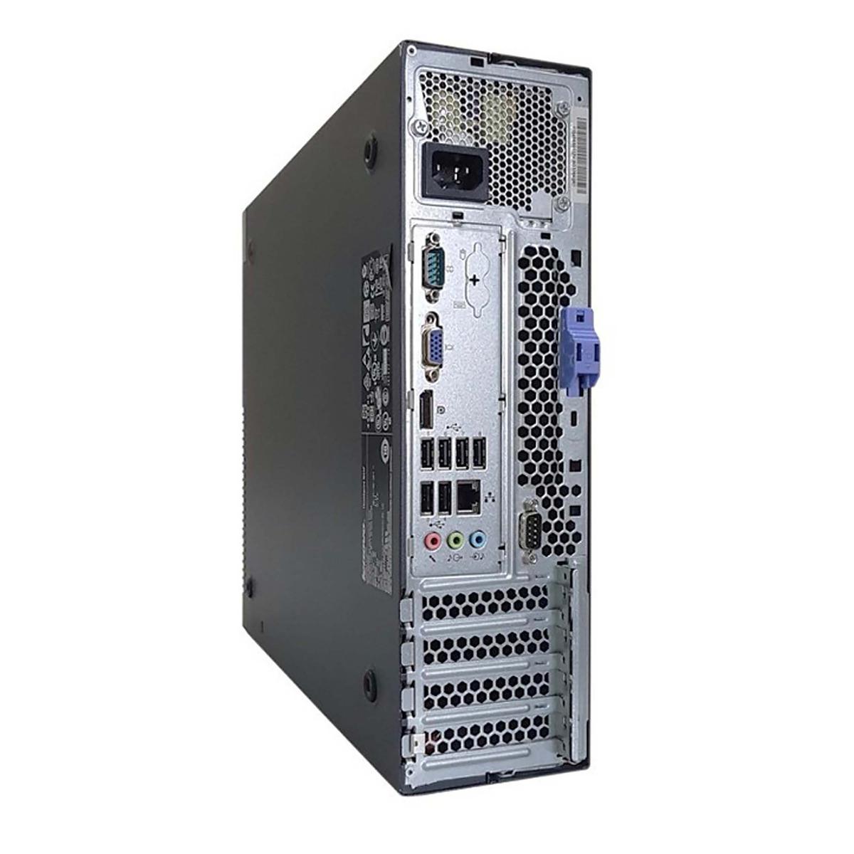 Desktop Computer Lenovo M91P SFF 4GB 250GB Win 7 Serial RS232 Computer Corporate - Picture 2 of 2
