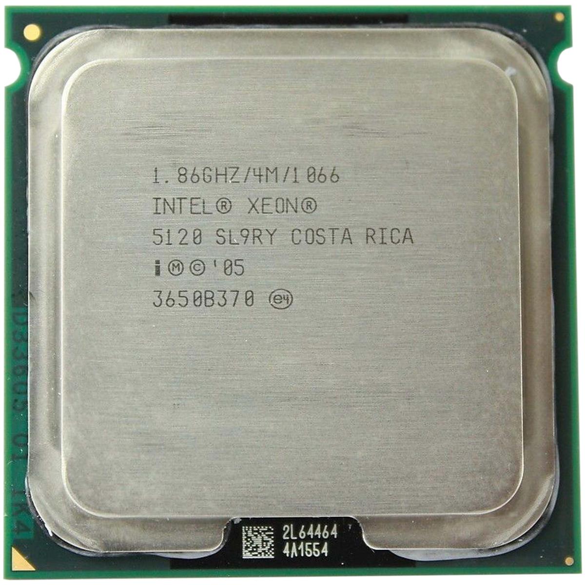 PC CPU LGA 771 Intel Xeon 5120 1.86GHz SL9RY LGA771 Processor Refurbished - Picture 1 of 2