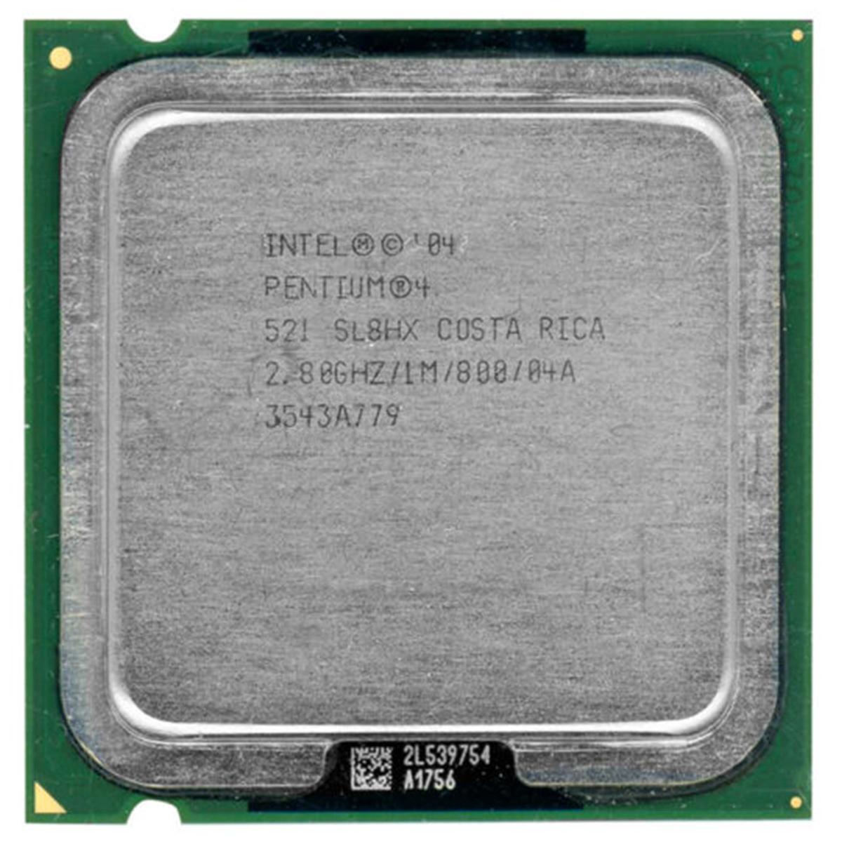 PC CPU LGA 775 Intel Pentium 4 521 2.80GHZ SL8PP LGA775 Processor Socket Comput